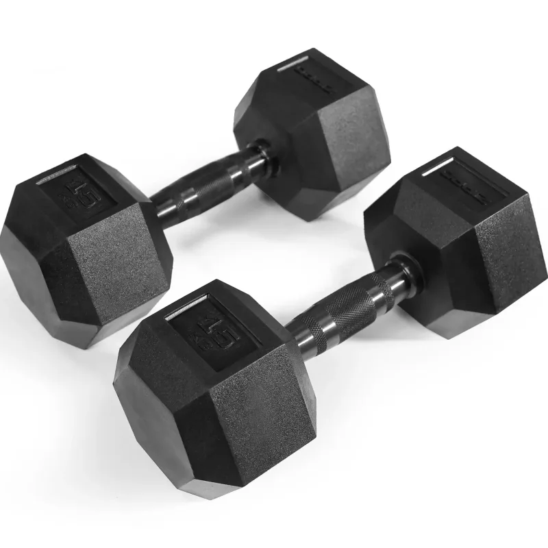 Гантель прогумована Zipro HEX 1 х 15 кг