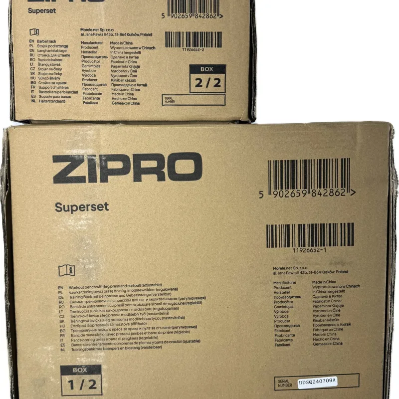Лава для жиму зі стійками Zipro Superset