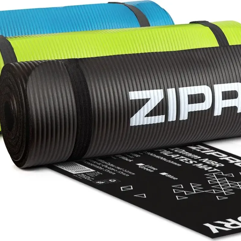 Мат тренувальний Zipro 180 х 60 х 1см, чорний Мат тренувальний Zipro 180 х 60 х 1см, чорний
