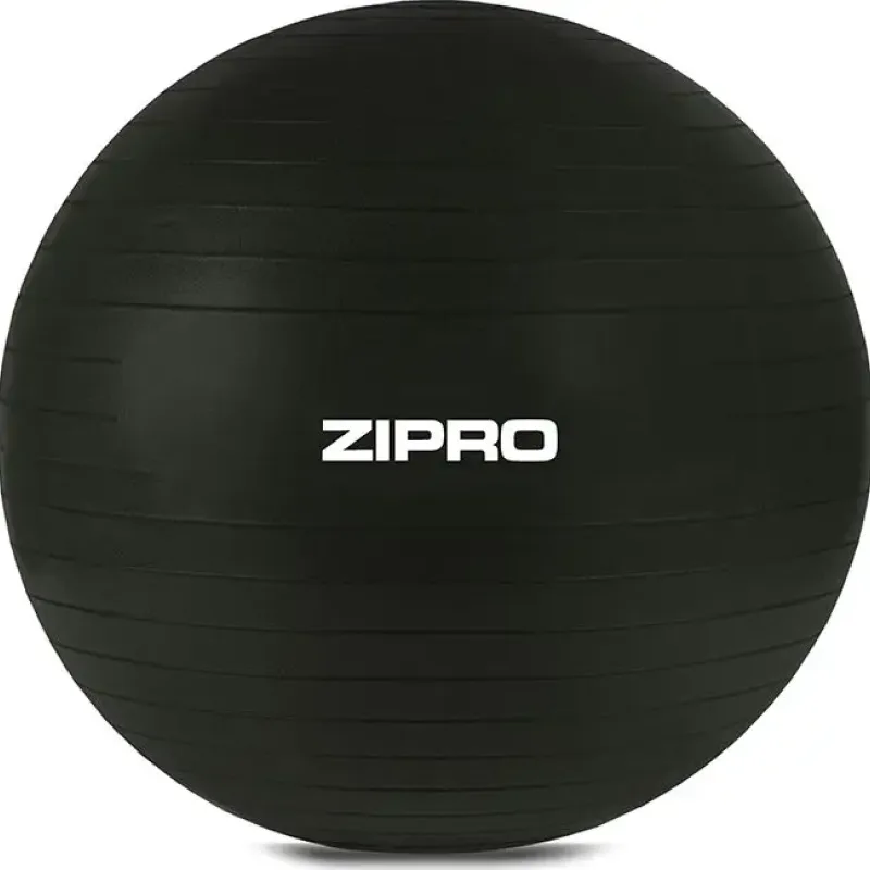 М'яч для фітнесу Zipro Anti-Burst 75см, чорний