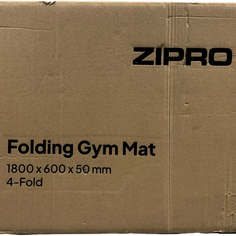 Килимок складний для фітнесу Zipro 180х60х5см (4-секційний)