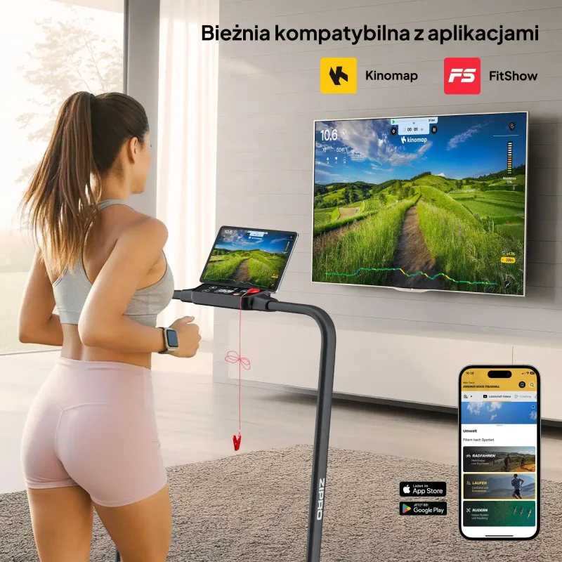 Електрична бігова доріжка Zipro Newlite Електрична бігова доріжка Zipro Newlite