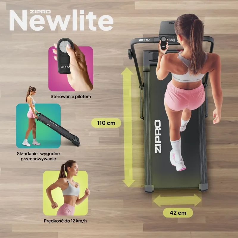 Електрична бігова доріжка Zipro Newlite Електрична бігова доріжка Zipro Newlite