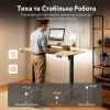 Комп'ютерний стіл SENSE7 NOJO LIGHT 120×60 см з електричним регулюванням висоти, світло-коричнево-чорний Комп'ютерний стіл SENSE7 NOJO LIGHT 120×60 см з електричним регулюванням висоти, світло-коричнево-чорний
