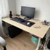 Комп'ютерний стіл SENSE7 NOJO LIGHT 140×70 см з електричним регулюванням висоти, світло-коричнево-білий Комп'ютерний стіл SENSE7 NOJO LIGHT 140×70 см з електричним регулюванням висоти, світло-коричнево-білий