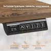 Комп'ютерний стіл SENSE7 NOJO LIGHT 140×70 см з електричним регулюванням висоти, темно-коричневий Комп'ютерний стіл SENSE7 NOJO LIGHT 140×70 см з електричним регулюванням висоти, темно-коричневий