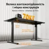 Комп'ютерний стіл SENSE7 NOJO LIGHT 120×60 см з електричним регулюванням висоти, чорний Комп'ютерний стіл SENSE7 NOJO LIGHT 120×60 см з електричним регулюванням висоти, чорний