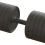 Гантель профессиональная 56 кг TC126-56PL