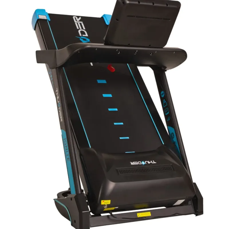 Бігова доріжка електрична THUNDER IGNITE-S-TFT-BLACK