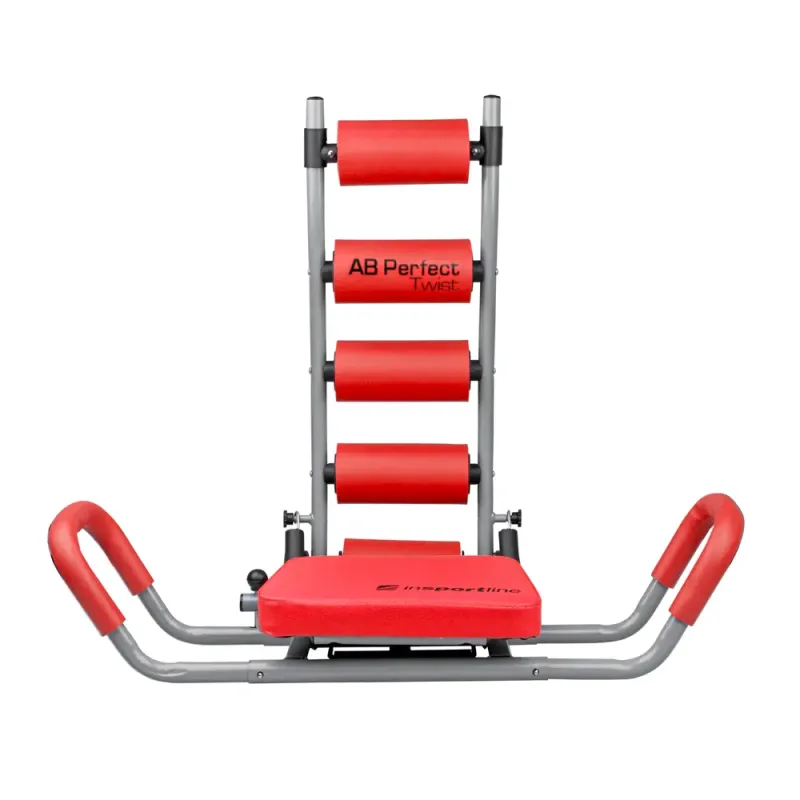 Діп-станція inSPORTline AB Perfect Twist, червона