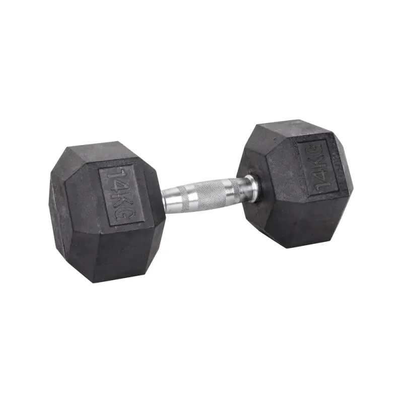 Гантель шестигранна inSPORTline Hexsteel 14 кг