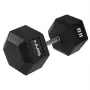 Гантель шестигранна HMS HEX PRO, 55 кг