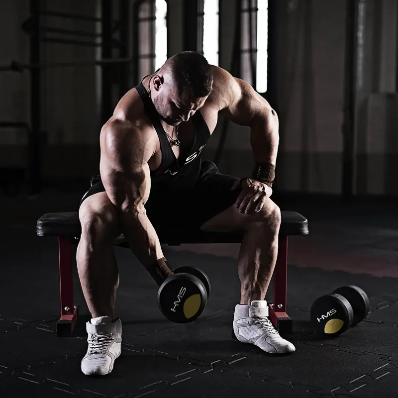 Гантель поргумована HMS HG PRO, 47,5 кг Гантель поргумована HMS HG PRO, 47,5 кг
