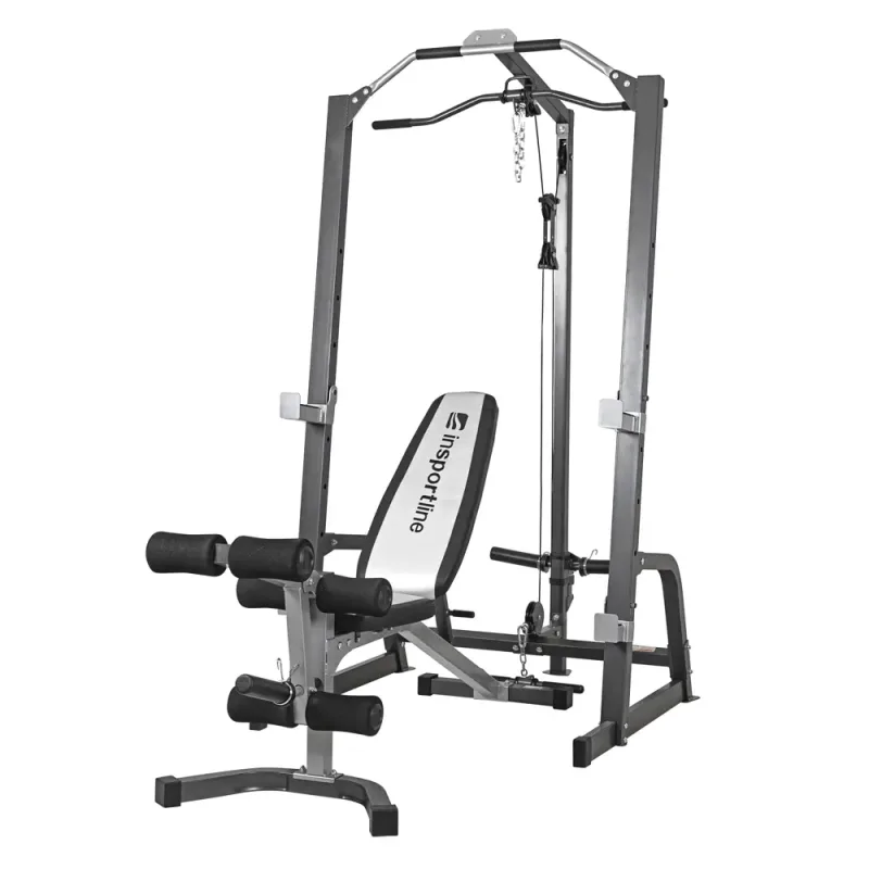 Багатофункціональний атлас з лавкою для тренувань inSPORTline Power Rack PW60 Багатофункціональний атлас з лавкою для тренувань inSPORTline Power Rack PW60