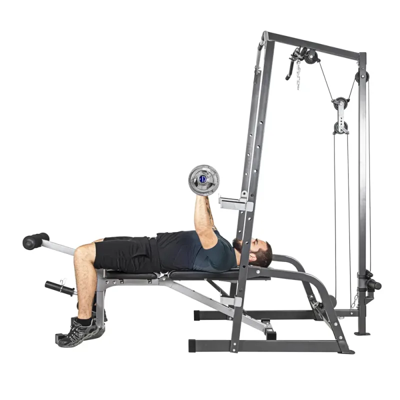 Багатофункціональний атлас з лавкою для тренувань inSPORTline Power Rack PW60 Багатофункціональний атлас з лавкою для тренувань inSPORTline Power Rack PW60