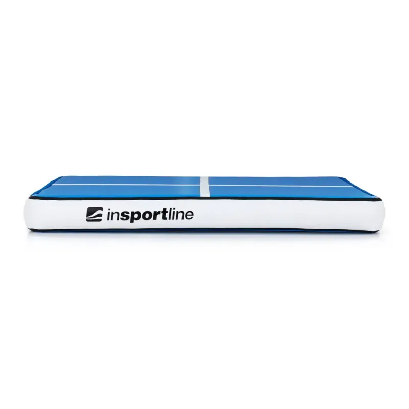 Килимок надувний inSPORTline Aircase 200x140 см, біло-синій