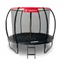 Батут inSPORTline Flea PRO з внутрішньою сіткою 244 см чорний
