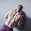 М'яч гімнастичний Reebok 55 CM  RAB-12015BK темно-сірий