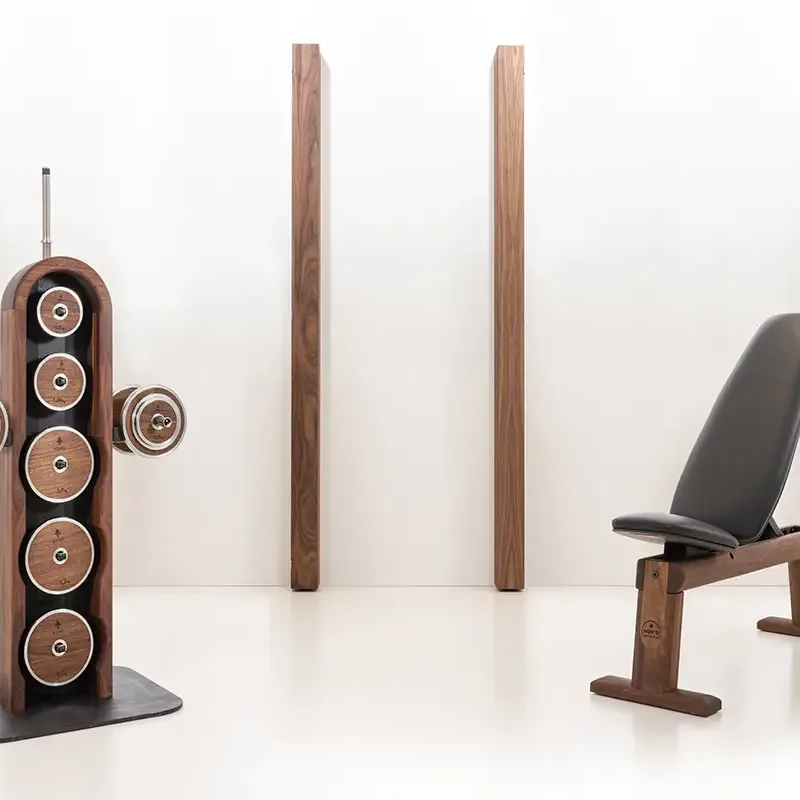 Тренувальна стійка NOHRD SquatRack Classic Walnut
