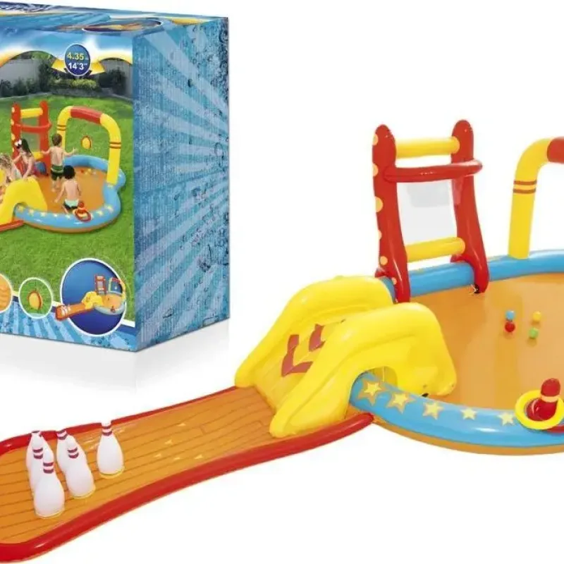 Надувний ігровий майданчик Lil Champ Bestway 53068 435x213x117 см