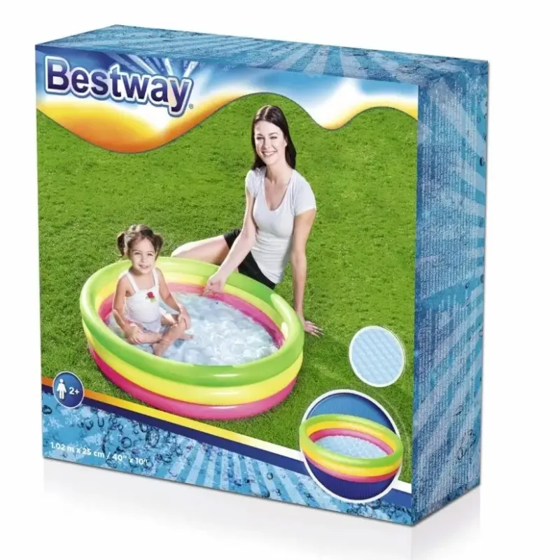 Басейн надувний дитячий Bestway 51104 102х25 см