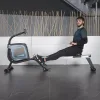 Веслувальний тренажер магнітний inSPORTline inCondi RW600 чорний Веслувальний тренажер магнітний inSPORTline inCondi RW600 чорний