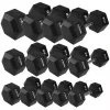 Гантель шестигранна HMS HEX PRO 37,5 кг Гантель шестигранна HMS HEX PRO 37,5 кг