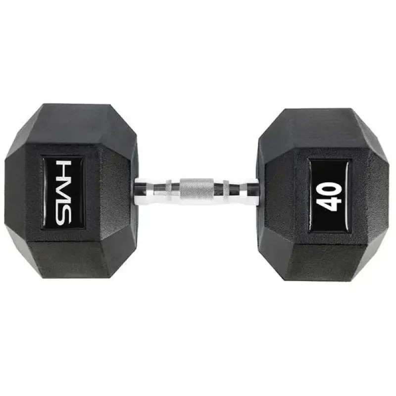 Гантель шестигранна HMS HEX PRO 40 кг