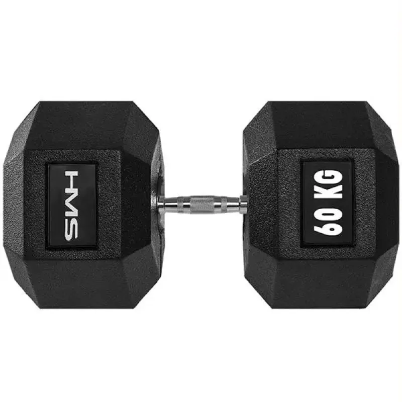 Гантель шестигранна HMS HEX PRO 60 кг