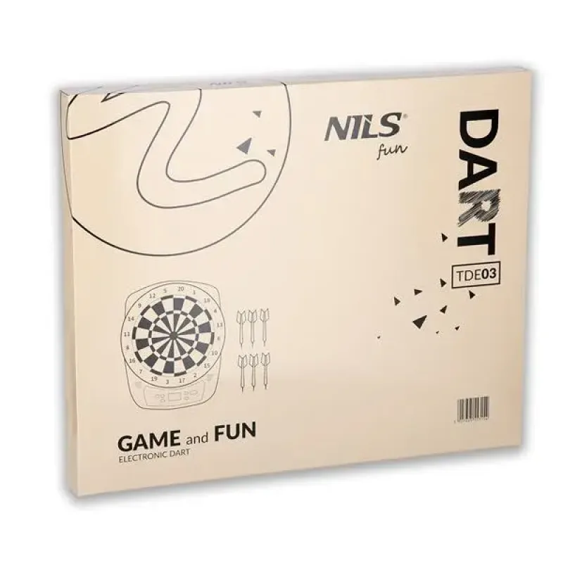 Дартс електронний NILS FUN TDE03 - 33,5 см Дартс електронний NILS FUN TDE03 - 33,5 см