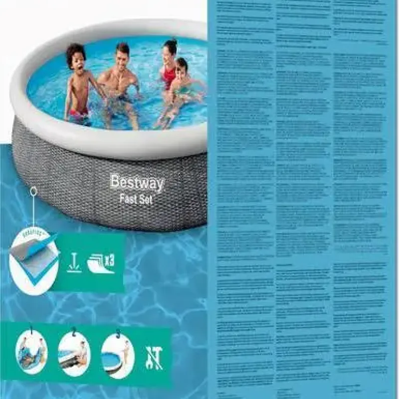 Басейн надувний Bestway 57445, 366 x 76 см