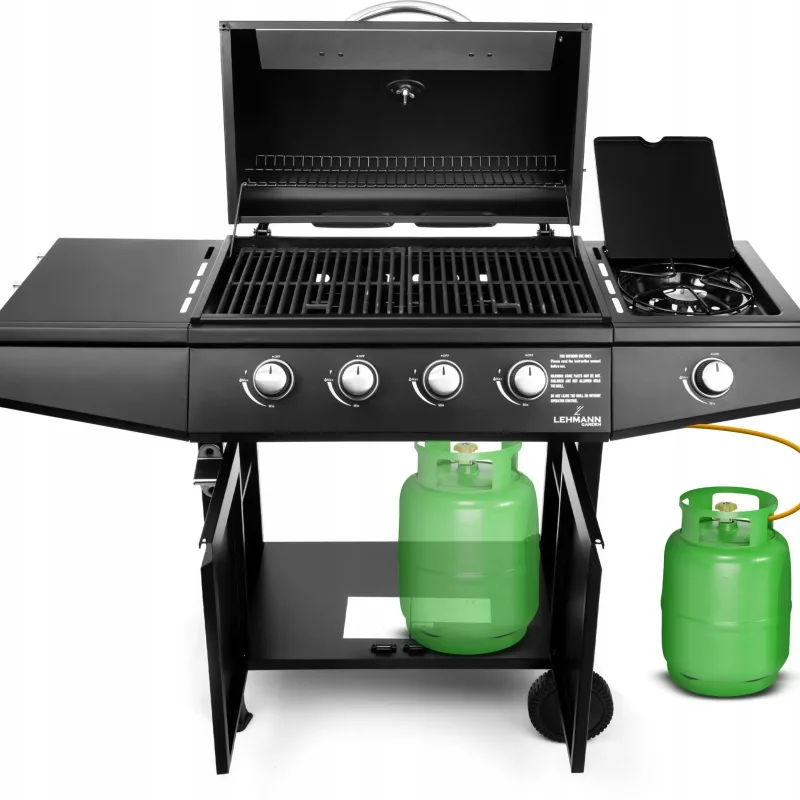 Газовий гриль Lehmann Ohio 9.3 kW 32.5 см x 61 см Газовий гриль Lehmann Ohio 9.3 kW 32.5 см x 61 см