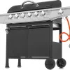 Газовий гриль LEHMANN VEGAS 12.8 kW 33.5 см x 72 см