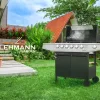 Газовий гриль LEHMANN VEGAS 12.8 kW 33.5 см x 72 см