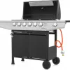 Газовий гриль LEHMANN VEGAS 12.8 kW 33.5 см x 72 см