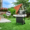 Газовий садовий гриль Lehmann Ohio 9,3 кВт 33,5 см x 61 см