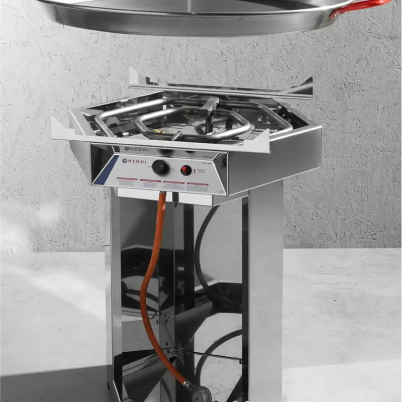 Газовий гриль для сковорідок FIESTA-600 4800W - Hendi 1460021