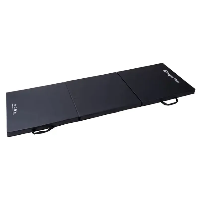 Мат гімнастичний inSPORTline Trifold 180 x 60 x 5 см, чорний
