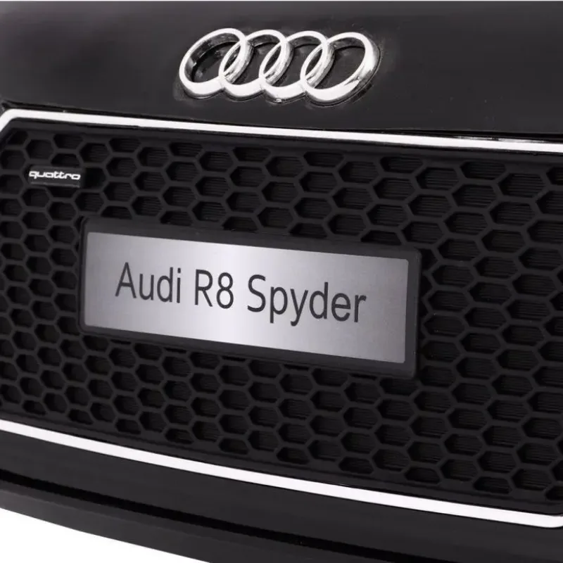 Дитяча акумуляторна машинка Audi R8 Чорна