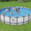 Басейн каркасний BESTWAY SteelPRO 610 x 132 см Басейн каркасний BESTWAY SteelPRO 610 x 132 см