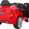 Дитяча акумуляторна машинка BMW X6M Червона