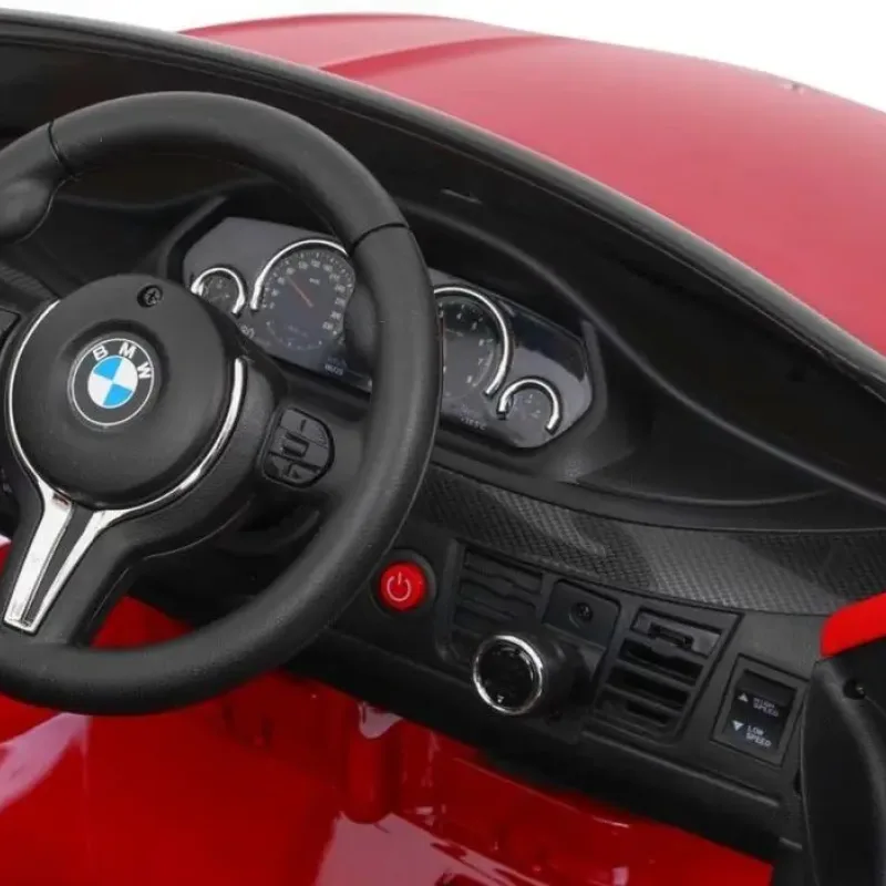 Дитяча акумуляторна машинка BMW X6M Червона
