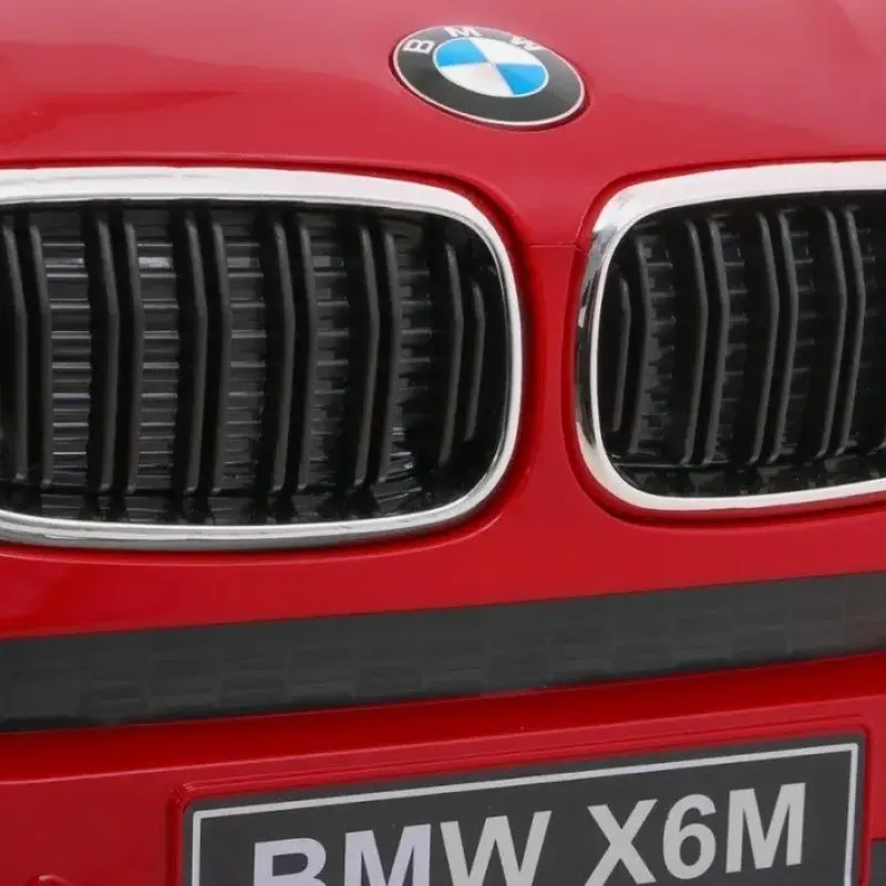 Дитяча акумуляторна машинка BMW X6M Червона