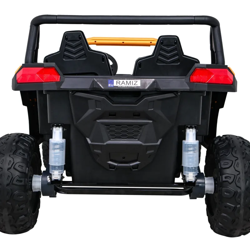 ATV Racing Баггі для 2 дітей Gold + 4x4 Drive + Пульт + Повільний старт + MP3 LED