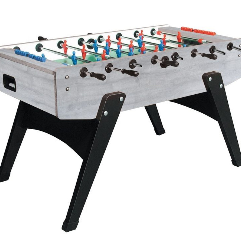 Настільний футбол Garlando G-2000 Grey Oak (Дуб), Наскрізні