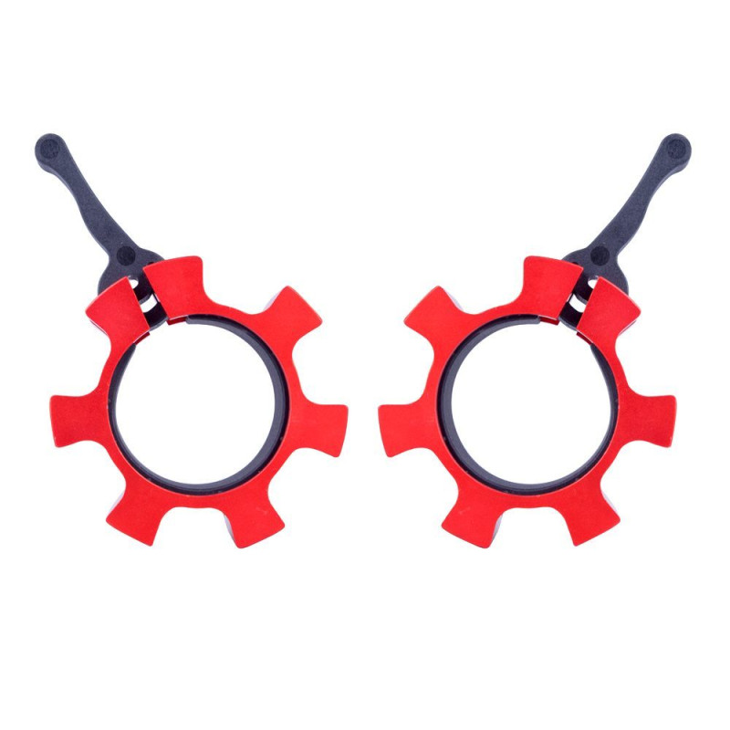 Олімпійський алюмінієвий затискач для грифа inSPORTline CL-21, 50мм сірий