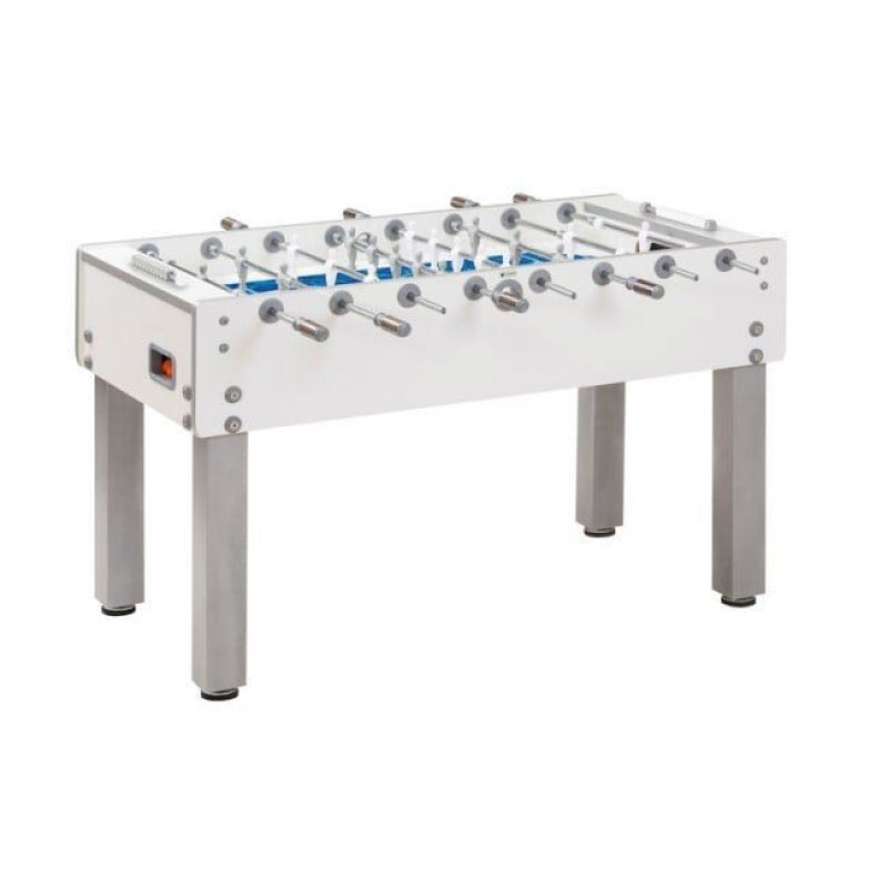 Настільний футбол Garlando G-500 Pure White H2O, Наскрізні