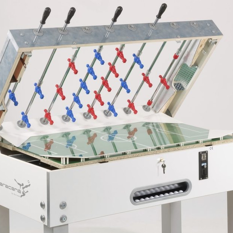 Настільний футбол Garlando Maracana White, Телескопічні