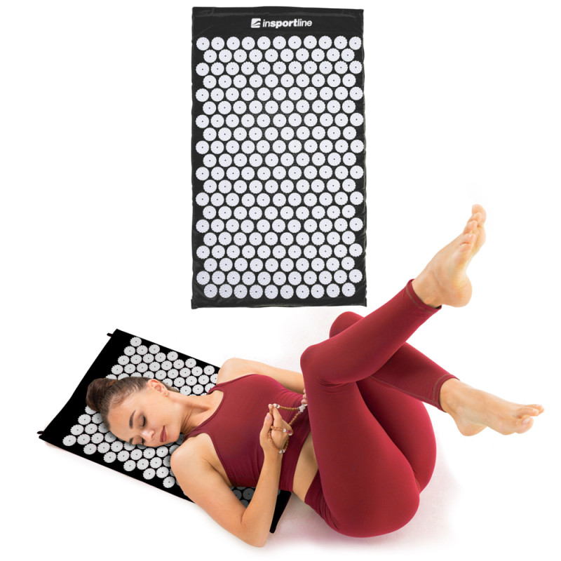 Килимок для точкового масажу inSPORTline AKU-500 75 x 44 см Колір Рожевий