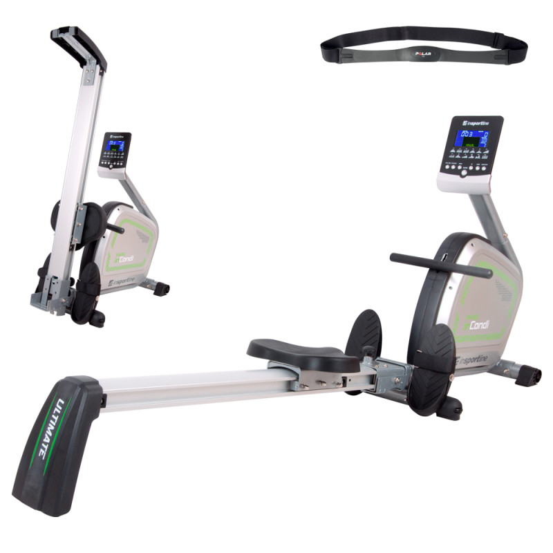 Гребний тренажер inSPORTline RW60 Колір Чорний